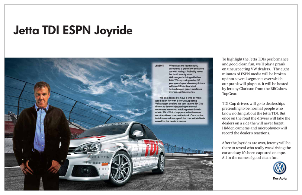 VW Half Page Ad