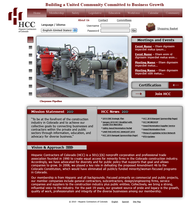 HCC Homepage